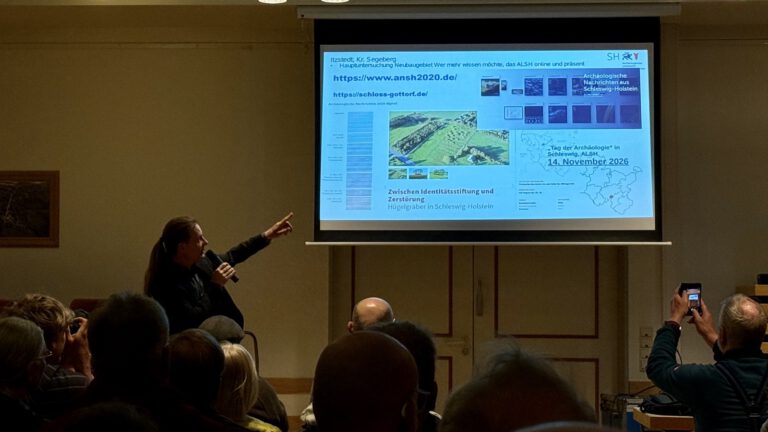 Großes Interesse am Vortrag „Das Bronzeschwert von Itzstedt“